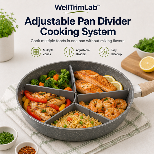 WellTrimLab™ Adjustable Pan Divider Cooking System