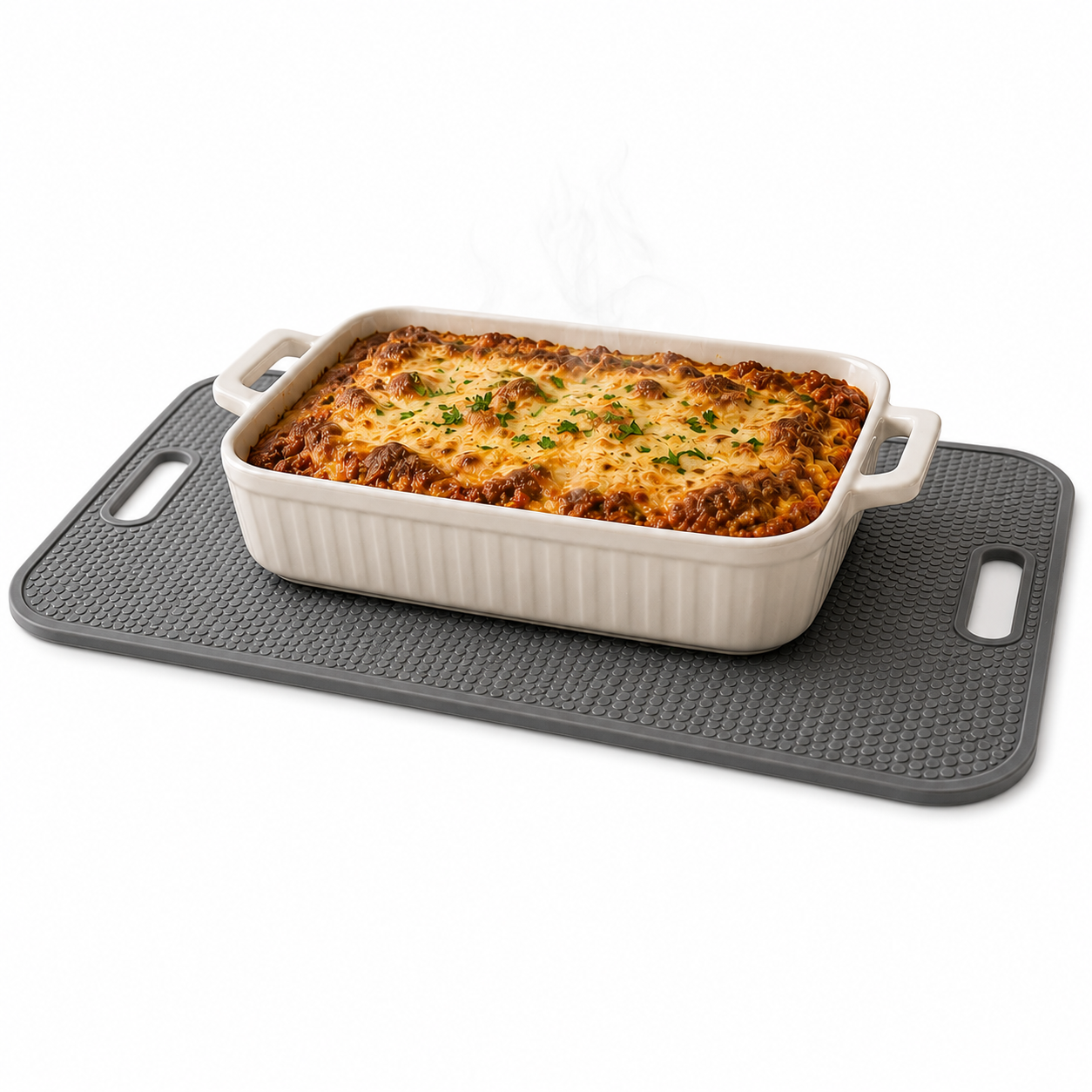 WellTrimLab™ Heat-Safe Countertop Transfer Mat